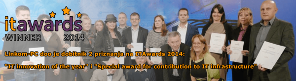 ITawards 2014. godine dve prestižne nagrade za Linkom-PC doo